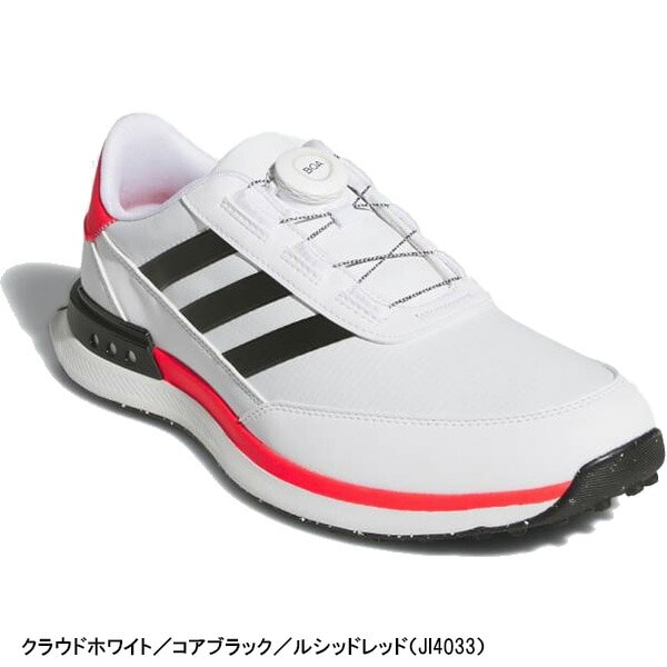 アディダス ゴルフ ゴルフシューズ S2G SL ボア 24 スパイクレスシューズ MDK92 3E相当 2025年春夏新色 adidas golf BOA 靴 IH8518/JI4033 ダイヤル式