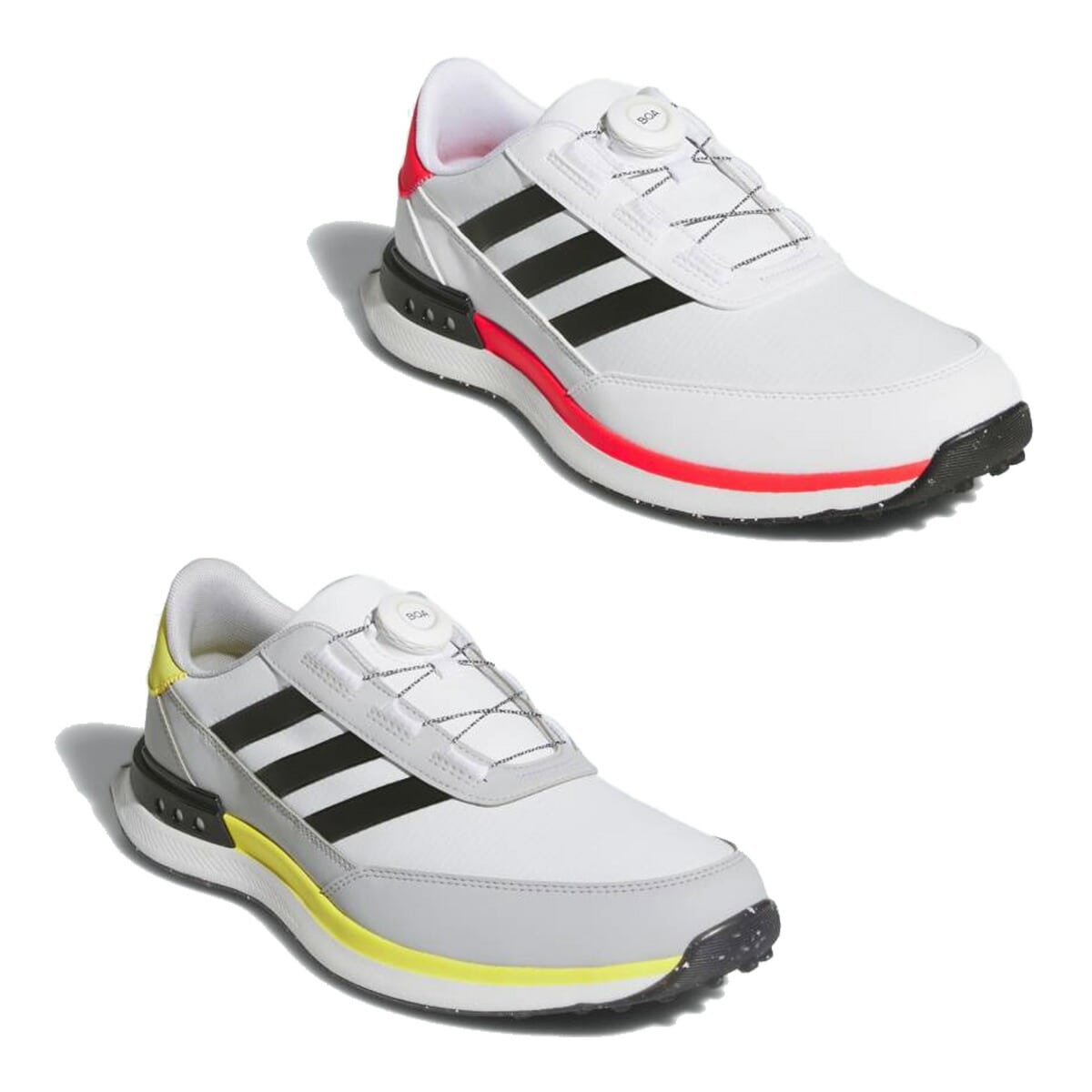アディダス ゴルフ ゴルフシューズ S2G SL ボア 24 スパイクレスシューズ MDK92 3E相当 2025年春夏新色 adidas golf BOA 靴 IH8518/JI4033 ダイヤル式 24.5cm Cホワイト/…/ピュアサルファ(IH8518)