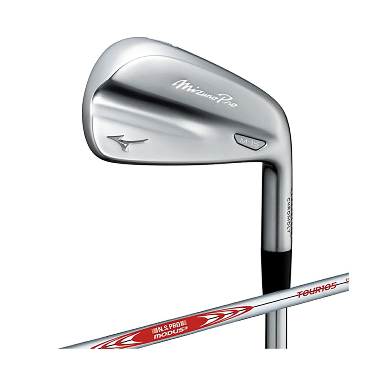 ミズノ Mizuno Pro M-15 アイアン 6本セット（No.5～9、PW）NS PRO MODUS3 TOUR105 スチールシャフト 2025年モデル[ミズノ プロ エム][アイアンセット]