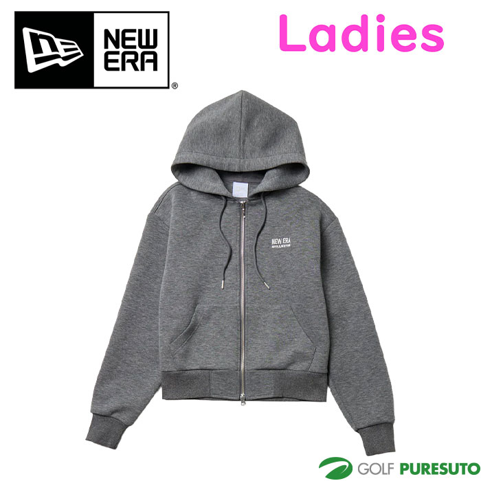 【レディース】ニューエラ ゴルフ 長袖 テックスウェット フルジップ フーディー 14669785／14669786 ゴルフウェア トップス 2025年秋冬モデル NEWERA GOLF