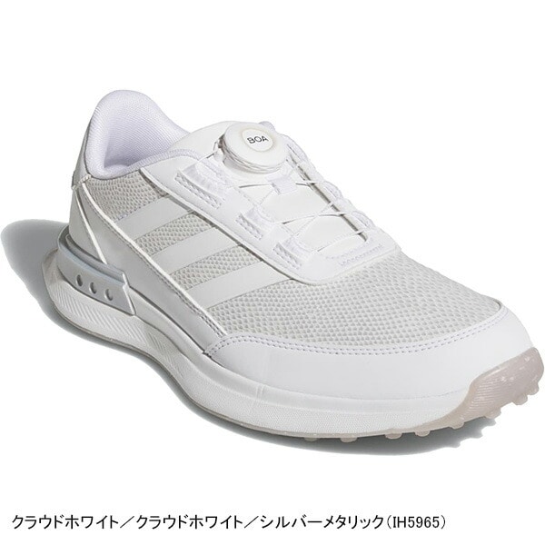 【レディース】アディダス ゴルフ ゴルフシューズ ウィメンズ S2G SL ボア 25 NKB78 IH5965／IH5966 2E相当 スパイクレスシューズ adidas golf 女性用 ダイヤル式 BOA