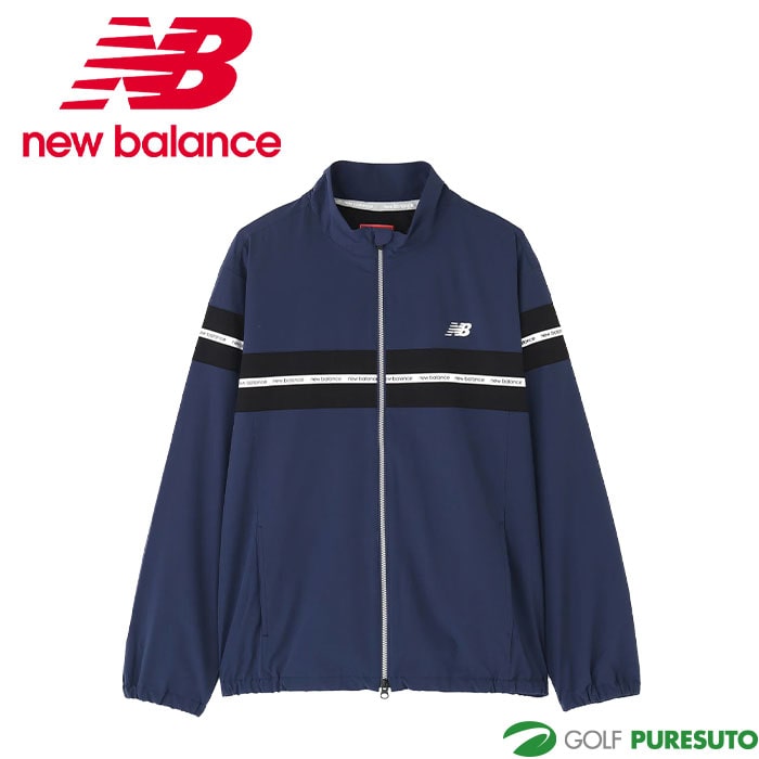 ニューバランス ゴルフ 撥水 ストレッチ フルジップ ウインド ブルゾン 012-5220001 ゴルフウェア ブルゾン 2025年秋冬モデル Newbalance GOLF