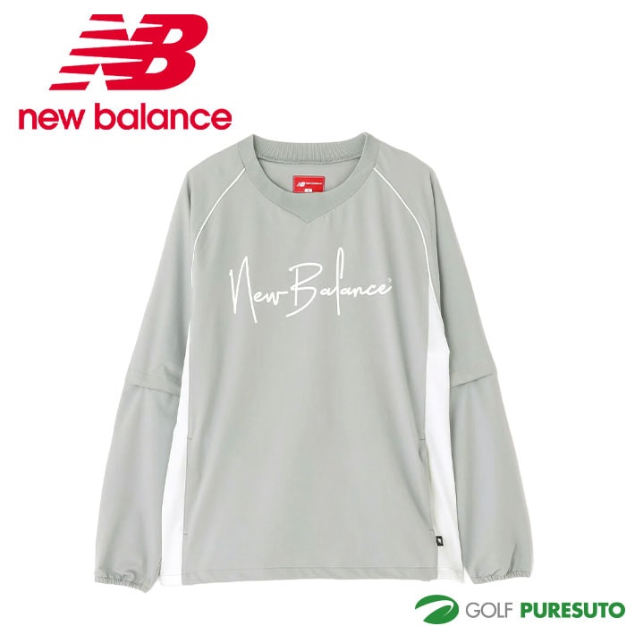 ニューバランス ゴルフ 袖脱着 クルーネック スニード ジャケット 012-5221001 ゴルフウェア トップス 2025年秋冬モデル Newbalance GOLF