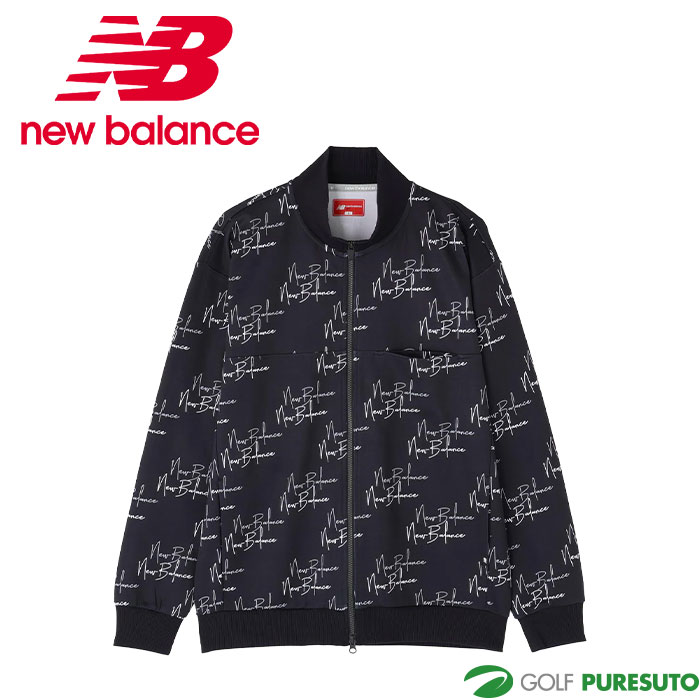 ニューバランス ゴルフ スウェット フルジップ スタンドネック プルオーバー 012-5262002 ゴルフウェア トップス 2025年秋冬モデル Newbalance GOLF