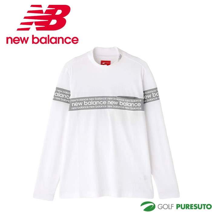ニューバランス ゴルフ 保形性 ストレッチ 長袖 モックネック プルオーバー 012-5267002 ゴルフウェア トップス 2025年秋冬モデル Newbalance GOLF