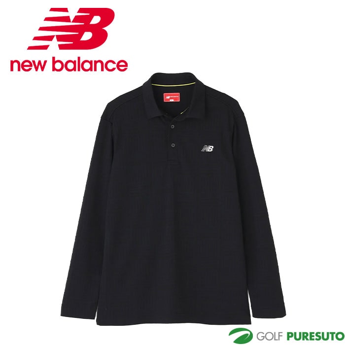 ニューバランス ゴルフ ロゴグレンチェック柄 ストレッチ 長袖 カラーシャツ 012-5269002 ゴルフウェア トップス 2025年秋冬モデル Newbalance GOLF