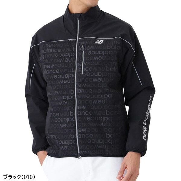 ニューバランス ゴルフ 長袖 フルジップ ブルゾン 保温 防風 撥水 メンズ 012-5220004 2025年秋冬モデル New Balance Golf 秋冬ウェア アウター ブルゾン ゴルフウェア