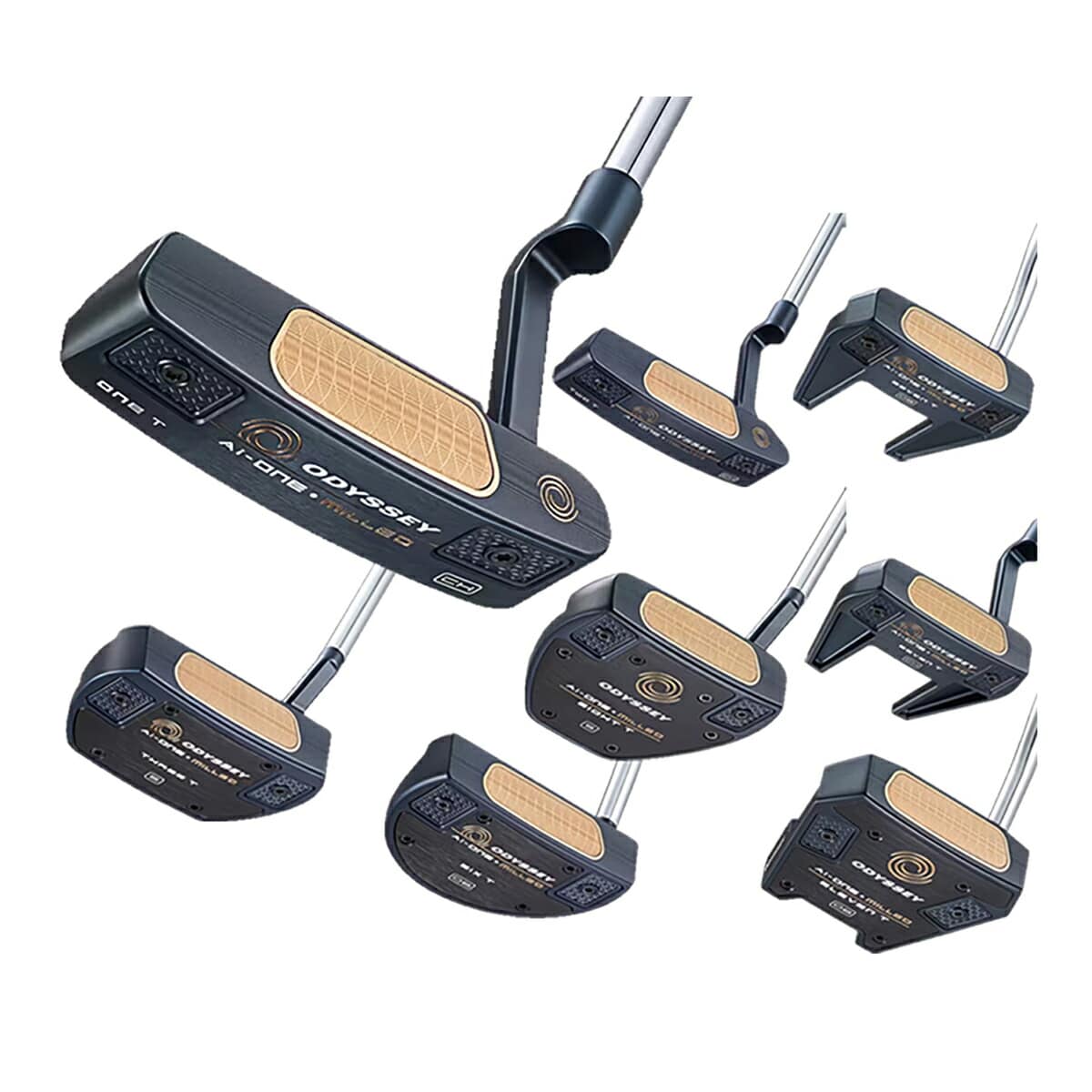 オデッセイ Ai-ONE MILLED パター STROKE LAB 90 スチールシャフト装着 2023年モデル[ODYSSEY エーアイワン ミルド][日本仕様 日本正規品]