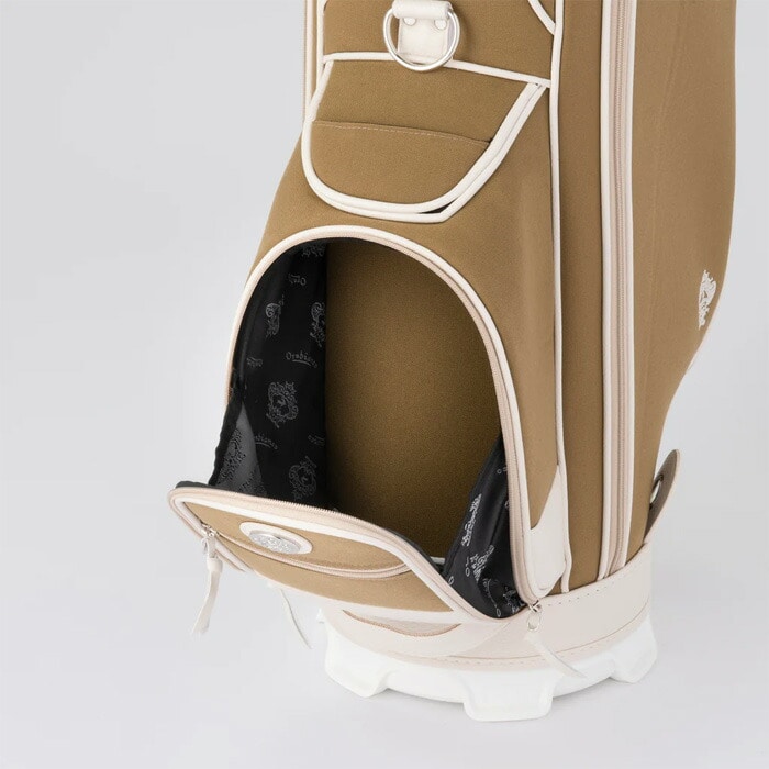 オロビアンコ ゴルフ 9.0型 MELANGE COLLECTION キャディバッグ OG-CB5 83471 ゴルフバッグ カートタイプ 2025年秋冬モデル Orobianco GOLF - メランジブラウン(08)