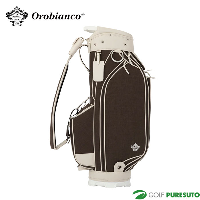 オロビアンコ ゴルフ 9.0型 MELANGE COLLECTION キャディバッグ OG-CB5 83471 ゴルフバッグ カートタイプ 2025年秋冬モデル Orobianco GOLF