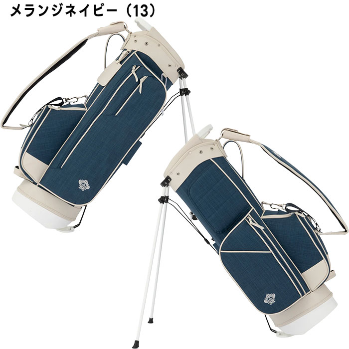 オロビアンコ ゴルフ 9.0型 MELANGE COLLECTION キャディバッグ OG-CB5 83472 ゴルフバッグ スタンドタイプ 2025年秋冬モデル Orobianco GOLF - メランジブラウン(08)