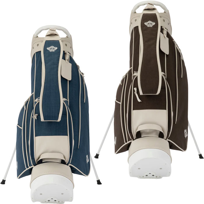 オロビアンコ ゴルフ 9.0型 MELANGE COLLECTION キャディバッグ OG-CB5 83472 ゴルフバッグ スタンドタイプ 2025年秋冬モデル Orobianco GOLF - メランジブラウン(08)