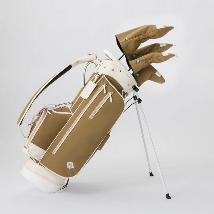 オロビアンコ ゴルフ 9.0型 MELANGE COLLECTION キャディバッグ OG-CB5 83472 ゴルフバッグ スタンドタイプ 2025年秋冬モデル Orobianco GOLF - メランジブラウン(08)