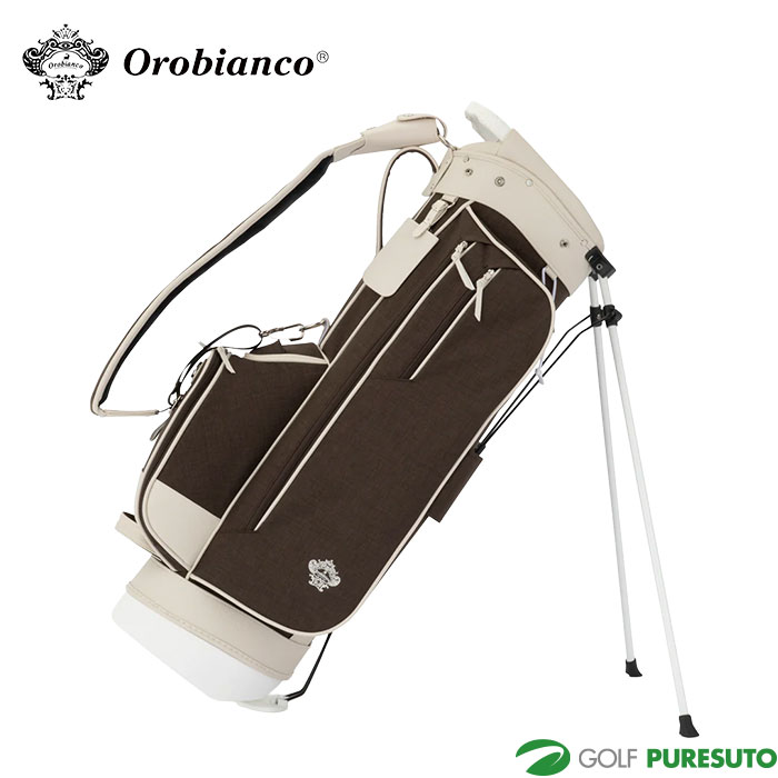 オロビアンコ ゴルフ 9.0型 MELANGE COLLECTION キャディバッグ OG-CB5 83472 ゴルフバッグ スタンドタイプ 2025年秋冬モデル Orobianco GOLF