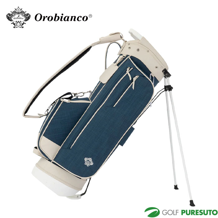 オロビアンコ ゴルフ 9.0型 MELANGE COLLECTION キャディバッグ OG-CB5 83472 ゴルフバッグ スタンドタイプ 2025年秋冬モデル Orobianco GOLF