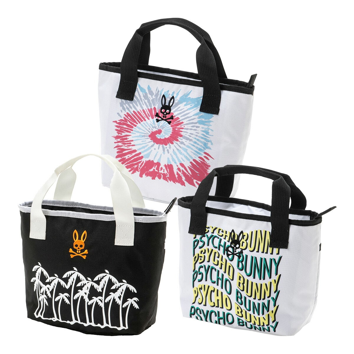 【新品未使用】サイコバニー ゴルフ ラウンドバッグ【白】 (PBMG4SB8) サイコバニー ラウンドバッグ PBMG3SB8 オーシャンズ 軽量 カート