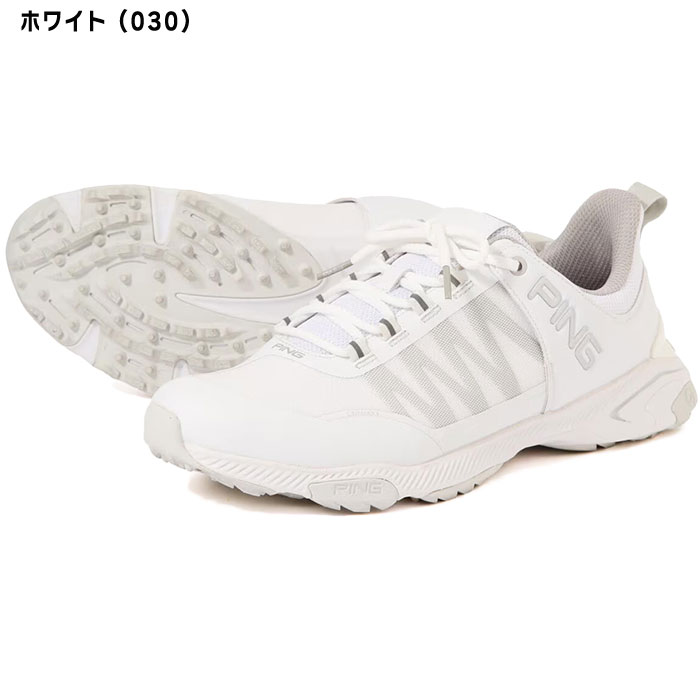 ピン ゴルフ エントリーモデル ジーコントロール2 621-4192505 ゴルフシューズ スパイクレス 2024年春夏モデル PING ENTRY MODEL G CONTROL Ⅱ 紐タイプ 軽量 23.0cm ライトグリーン(130)