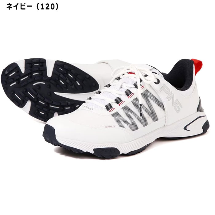 ピン ゴルフ エントリーモデル ジーコントロール2 621-4192505 ゴルフシューズ スパイクレス 2024年春夏モデル PING ENTRY MODEL G CONTROL Ⅱ 紐タイプ 軽量 23.0cm ライトグリーン(130)