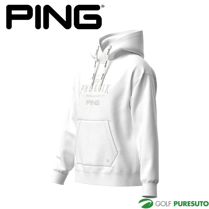 ピン ゴルフ ドライミックス ベアインレイ スウェットフーディ 621-5262900 ゴルフウェア トップス メンズ 2025年秋冬モデル PING GOLF