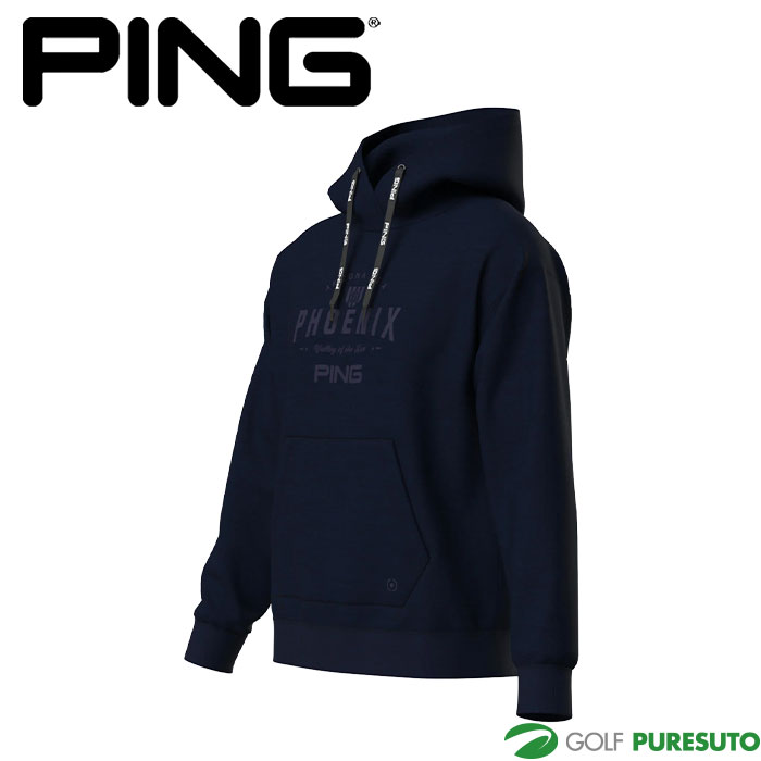 ピン ゴルフ ドライミックス ベアインレイ スウェットフーディ 621-5262900 ゴルフウェア トップス メンズ 2025年秋冬モデル PING GOLF