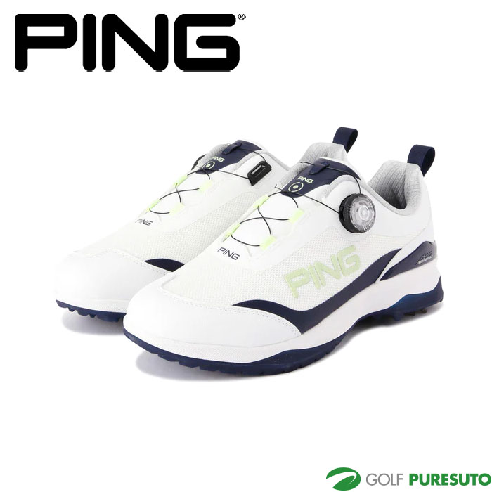 ピン ゴルフ アリゾナ ブレードソールスパイク 2025 Arizona Blade Sole 621-5992201 ゴルフシューズ ダイヤル式 2025年春夏モデル PING GOLF
