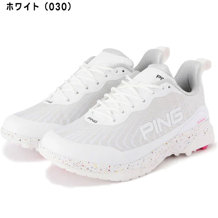 ピン ゴルフ アリゾナ オールラウンダー 2025 Arizona Allrounder 621-5992203 ゴルフシューズ 2025年春夏モデル PING GOLF 27.0cm ホワイト(030)