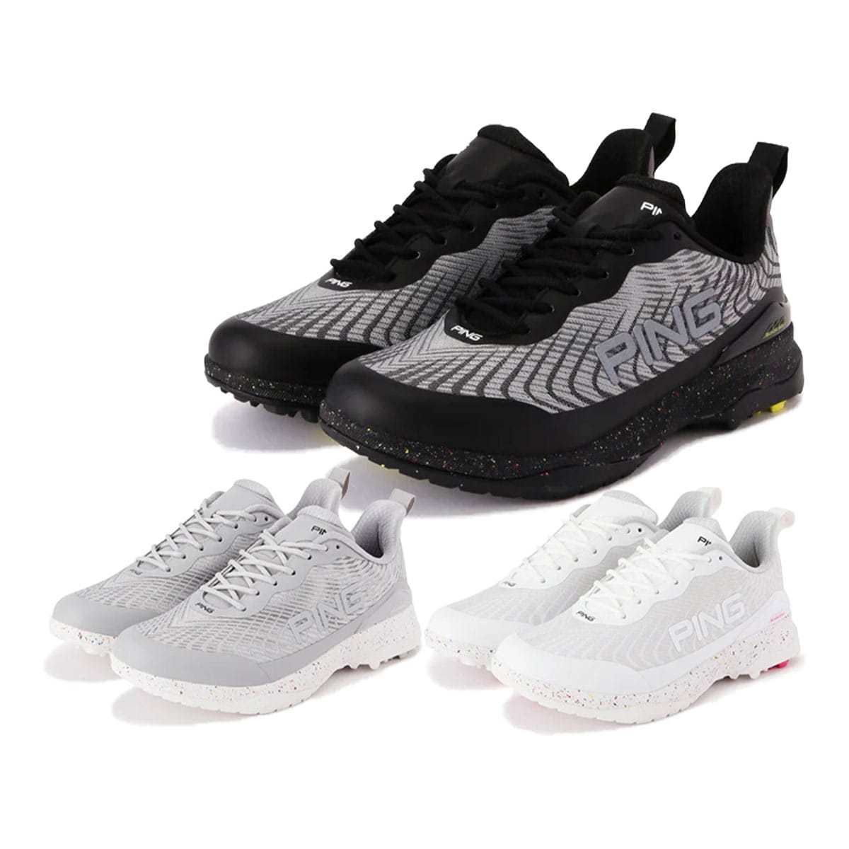 ピン ゴルフ アリゾナ オールラウンダー 2025 Arizona Allrounder 621-5992203 ゴルフシューズ 2025年春夏モデル PING GOLF 27.0cm ホワイト(030)