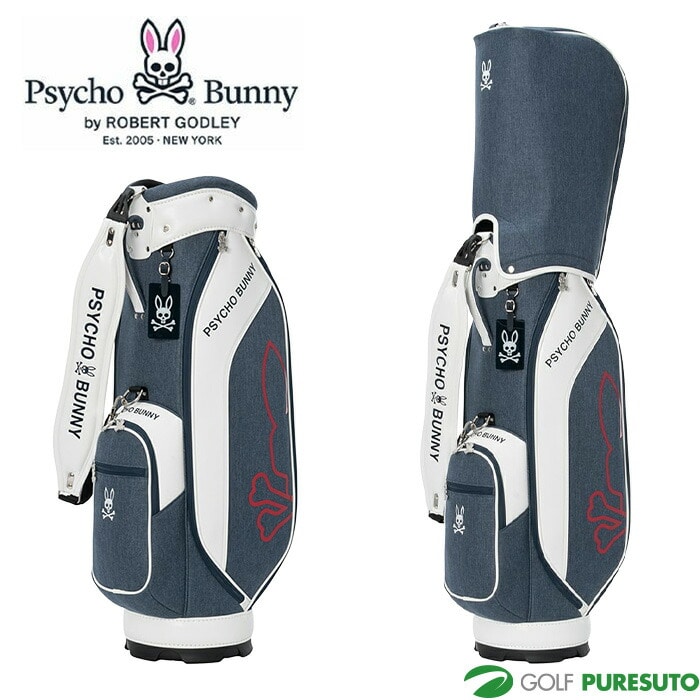 サイコバニー ゴルフ 9.0型 LPV カート キャディバッグ PBMG6AC6 ゴルフバッグ カートタイプ  2026年モデル PsychoBunny GOLF