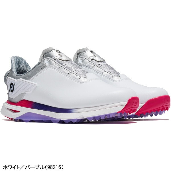 【レディース】フットジョイ ゴルフシューズ FJ プロエスエルエックス ボア スパイクレスシューズ メンズ 98216／98217 ダイヤル式 2024年春夏モデル FOOTJOY Pro SLX BOA BOAシステム搭載 3E相当 女性用 おしゃれ