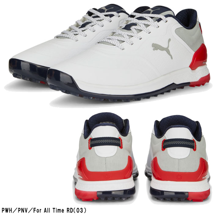 プーマ ゴルフシューズ プロアダプト アルファキャット 2.0 ラバーソール スパイクレス シューズ 377525 25.5cm Flat LGY/QSHADE(04)