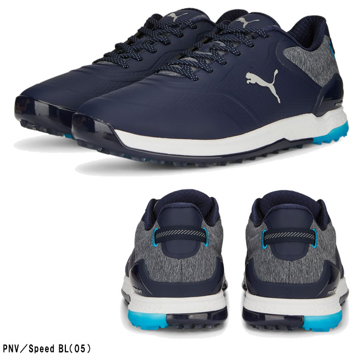 プーマ ゴルフシューズ プロアダプト アルファキャット 2.0 ラバーソール スパイクレス シューズ 377525 25.5cm Flat LGY/QSHADE(04)