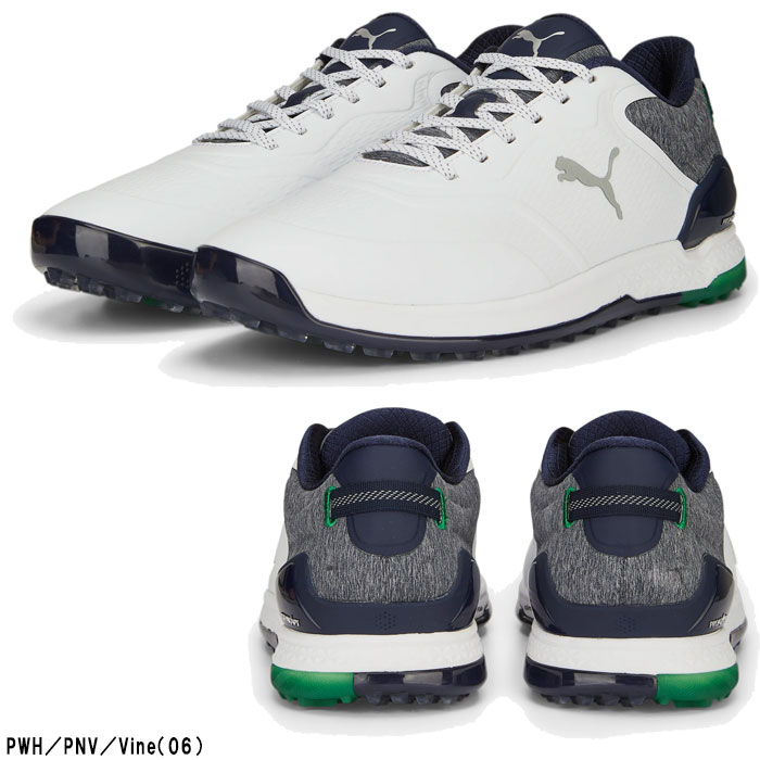 プーマ ゴルフシューズ プロアダプト アルファキャット 2.0 ラバーソール スパイクレス シューズ 377525 25.5cm Flat LGY/QSHADE(04)