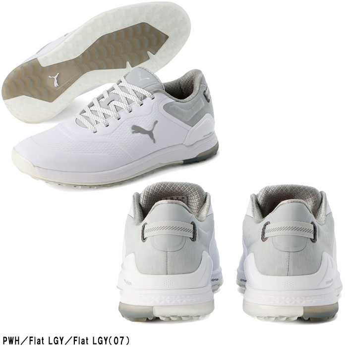 プーマ ゴルフシューズ プロアダプト アルファキャット 2.0 ラバーソール スパイクレス シューズ 377525 25.5cm Flat LGY/QSHADE(04)