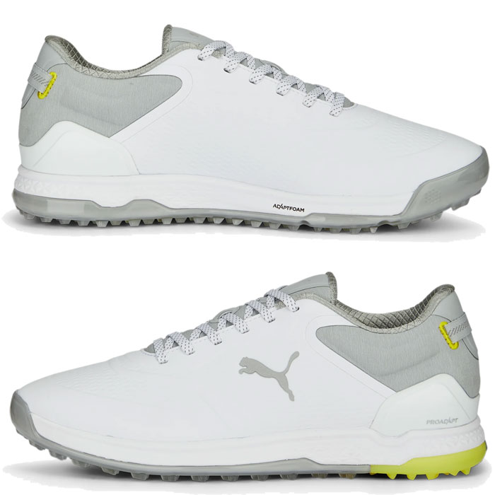 プーマ ゴルフシューズ プロアダプト アルファキャット 2.0 ラバーソール スパイクレス シューズ 377525 25.5cm Flat LGY/QSHADE(04)