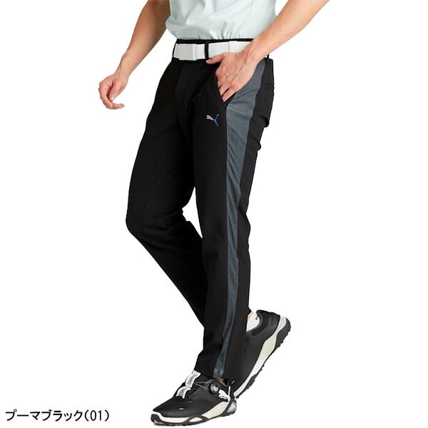 プーマ ゴルフ ロングパンツ PF テック ライン 3D ストレッチ パンツ メンズ 633315 ボトムス ゴルフウェア 春夏モデル PUMA GOLF