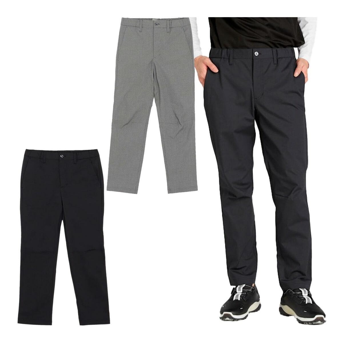 プーマ ゴルフ ロングパンツ SB アーガイル AOP ストレッチ レギュラー パンツ メンズ 633331 ボトムス ゴルフウェア 春夏モデル PUMA GOLF Mサイズ プーマブラック(01)