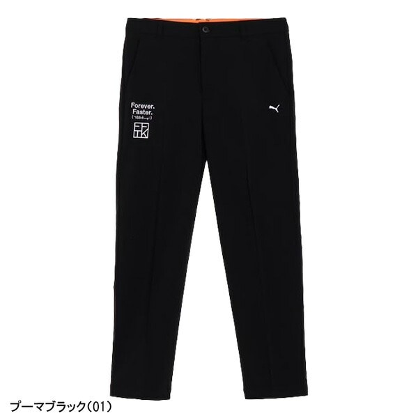 プーマ ゴルフ ロングパンツ PUMA×FFTK アスリート パンツ メンズ 633665 ボトムス ゴルフウェア 春夏モデル PUMA GOLF FFTK ORANGE COLLECTION アスリートライン