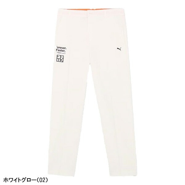 プーマ ゴルフ ロングパンツ PUMA×FFTK アスリート パンツ メンズ 633665 ボトムス ゴルフウェア 春夏モデル PUMA GOLF FFTK ORANGE COLLECTION アスリートライン