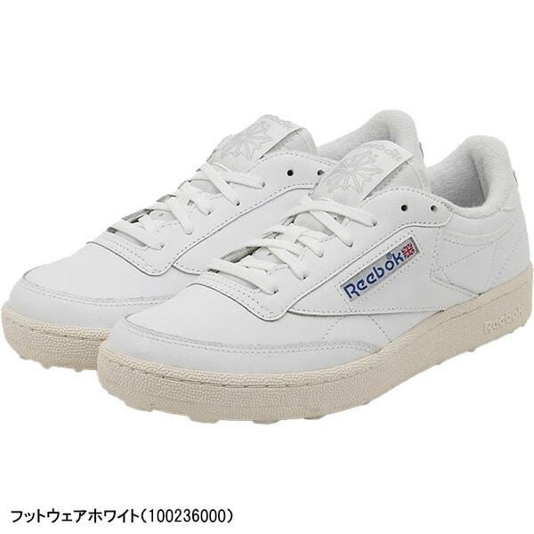 リーボック ゴルフシューズ クラブシー ゴルフ CLUB C GOLF スパイクレス メンズ 100235999／100236000／100236001／100236002 Reebok 2025年秋冬モデル スパイクレスシューズ 紐タイプ シューレース
