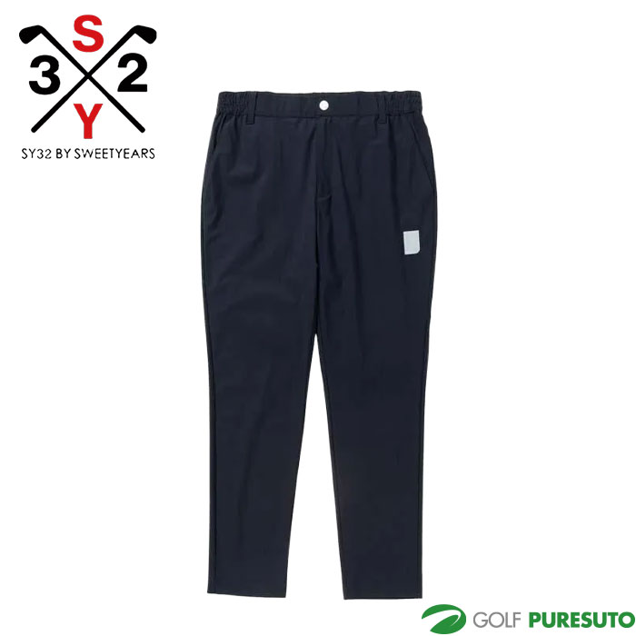 エスワイサーティトゥ バイ スウィートイヤーズ ゴルフ 長袖 LIGHT COOL TOUCH PULL ZIP SHIRTS SYG-25A1-10 ゴルフウェア ボトムス 2025年秋冬モデル SY32 by SWEET YEARS GOLF