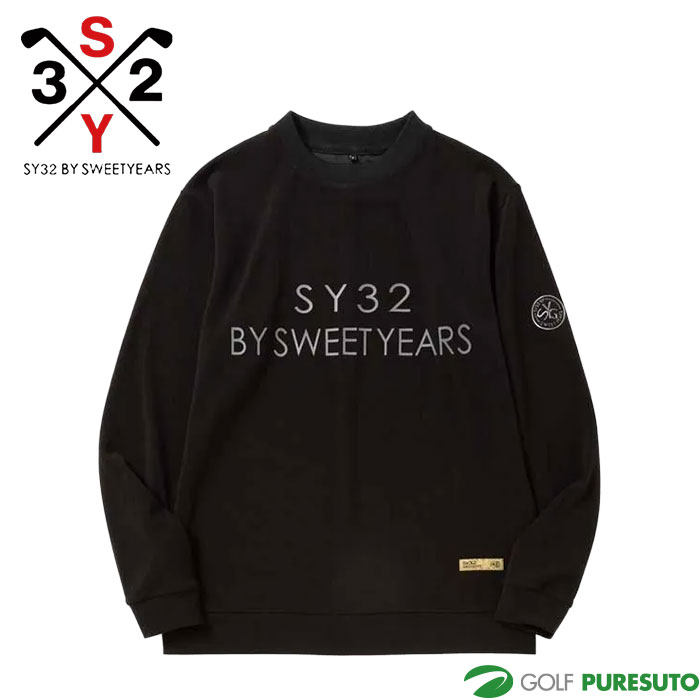 エスワイサーティトゥ バイ スウィートイヤーズ ゴルフ 長袖 FLOCKY WOVEN STRECH PISTE SHIRTS SYG-25A2-16 ゴルフウェア トップス 2025年秋冬モデル SY32 by SWEET YEARS GOLF