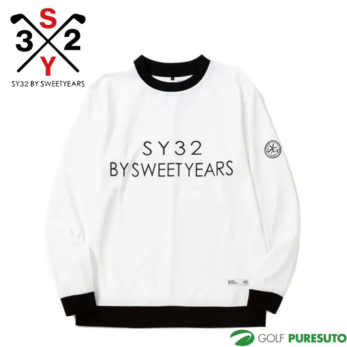 エスワイサーティトゥ バイ スウィートイヤーズ ゴルフ 長袖 FLOCKY WOVEN STRECH PISTE SHIRTS SYG-25A2-16 ゴルフウェア トップス 2025年秋冬モデル SY32 by SWEET YEARS GOLF