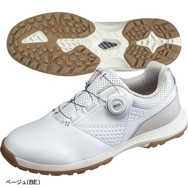 【レディース】ブリヂストン ゴルフ ゴルフシューズ ゼロ・スパイク バイター ライト SH2408 3E相当 スパイクレスシューズ ダイヤル式 ボア BOA 古江彩佳着用予定モデル 2024年秋冬モデル BRIDGESTONE ZSP-BITER LIGHT 軽量 女性用