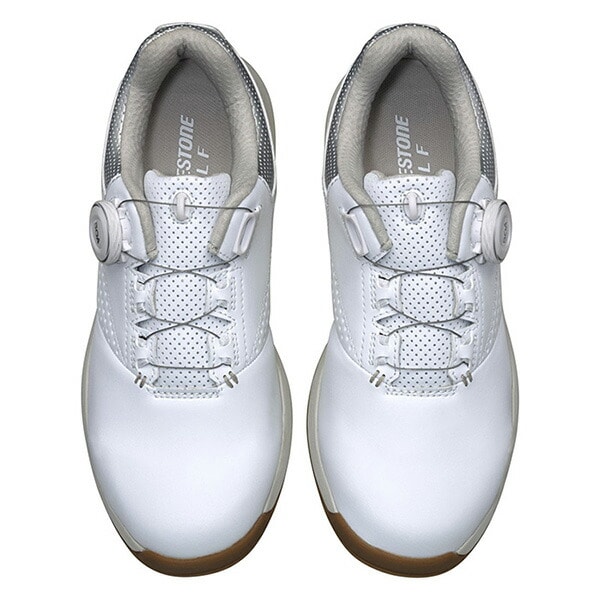 【レディース】ブリヂストン ゴルフ ゴルフシューズ ゼロ・スパイク バイター ライト SH2408 3E相当 スパイクレスシューズ ダイヤル式 ボア BOA 古江彩佳着用予定モデル 2024年秋冬モデル BRIDGESTONE ZSP-BITER LIGHT 軽量 女性用 22.5cm ベージュ(BE)