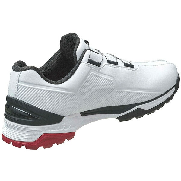 ブリヂストン ゴルフ ゴルフシューズ ゼロ・スパイク バイター ワイド SH2507 4E相当 防水仕様 ボア BOA スパイクレスシューズ 幅広 2025年秋冬モデル BRIDGESTONE GOLF ZSP-BITER WIDE ダイヤル式 27.0cm 白/オリーブ(WL)