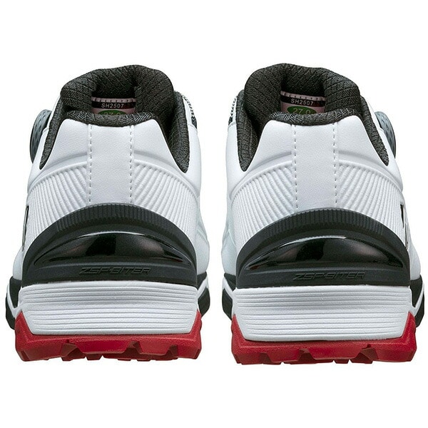 ブリヂストン ゴルフ ゴルフシューズ ゼロ・スパイク バイター ワイド SH2507 4E相当 防水仕様 ボア BOA スパイクレスシューズ 幅広 2025年秋冬モデル BRIDGESTONE GOLF ZSP-BITER WIDE ダイヤル式 27.0cm 白/オリーブ(WL)