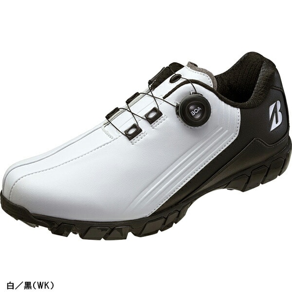 ブリヂストン ゴルフ ゴルフシューズ ゼロ・スパイク バイターワイド SHG380 4E相当 幅広 防水仕様 ボア BOA スパイクレスシューズ 2023年秋冬モデル BRIDGESTONE GOLF ZSP-BITER WIDE 23AW ダイヤル式