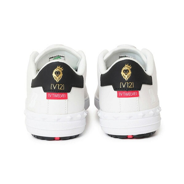 ブリヂストン ゴルフ V12 コラボレーション ゴルフシューズ ゼロ・スパイク バイター V12-25 BOA メンズ ZSP-BITER SHG5VT/V122521-SN01 3E相当 防水仕様 ボア BOA スパイクレスシューズ 2025年秋冬モデル BRIDGESTONE GOLF ヴィ トゥエルヴ コラボ ダイヤル式 25.0cm 白(WH)