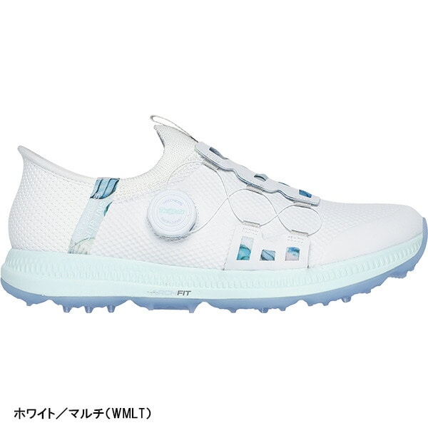 【レディース】スケッチャーズ ゴルフシューズ スリップインズ ゴーゴルフ エリート5 スリップイン 123062 GO GOLF ELITE 5 Slip-ins 靴 シューズ ハンズフリーで靴の脱ぎ履きが可能 ノーマル 2E相当 Skechers 防水 スパイクレス