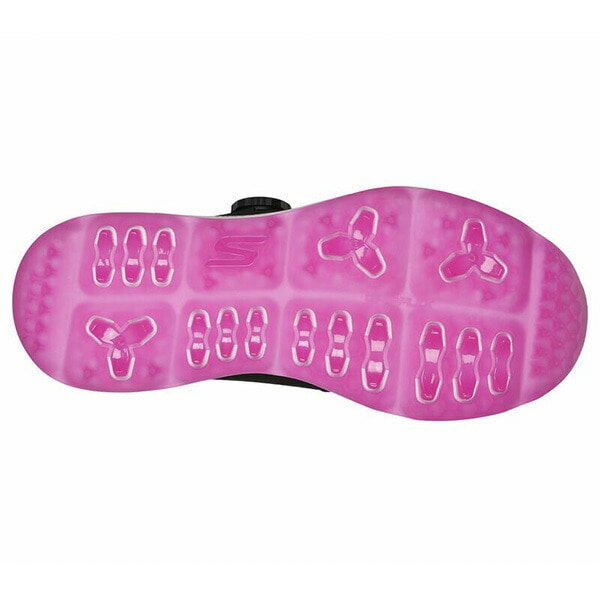 【レディース】スケッチャーズ ゴルフシューズ スリップインズ ゴーゴルフ エリート5 スリップイン 123062 GO GOLF ELITE 5 Slip-ins 靴 シューズ ハンズフリーで靴の脱ぎ履きが可能 ノーマル 2E相当 Skechers 防水 スパイクレス 24.5cm ホワイト/マルチ(WMLT)